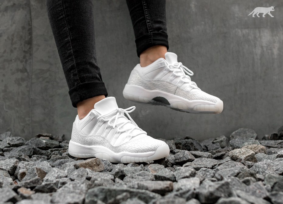 Air Jordan XI Low Premium Heiress White